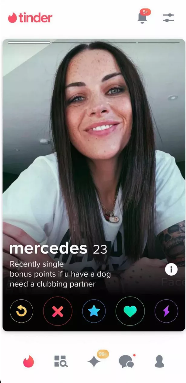 Tinder profile